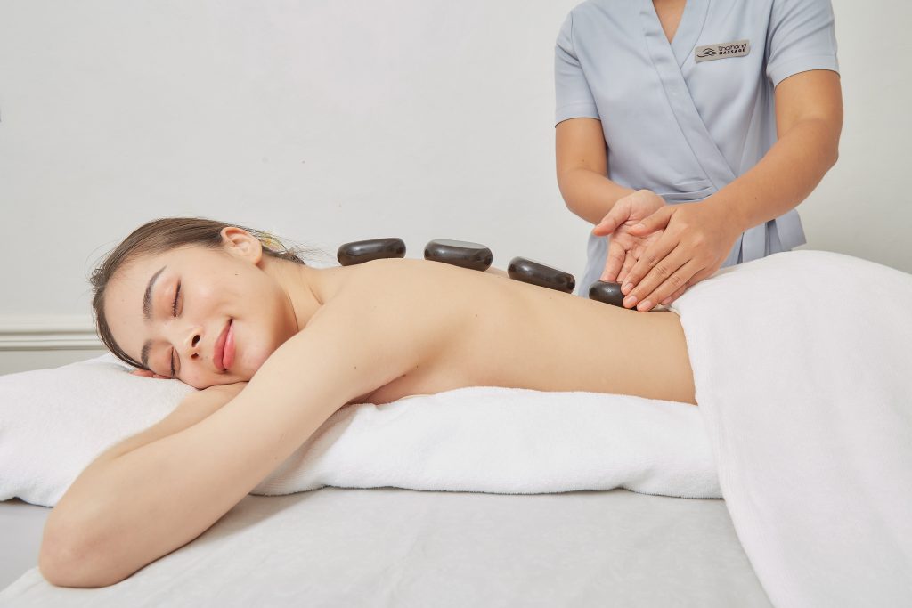 Image of a Hot Stone Massage